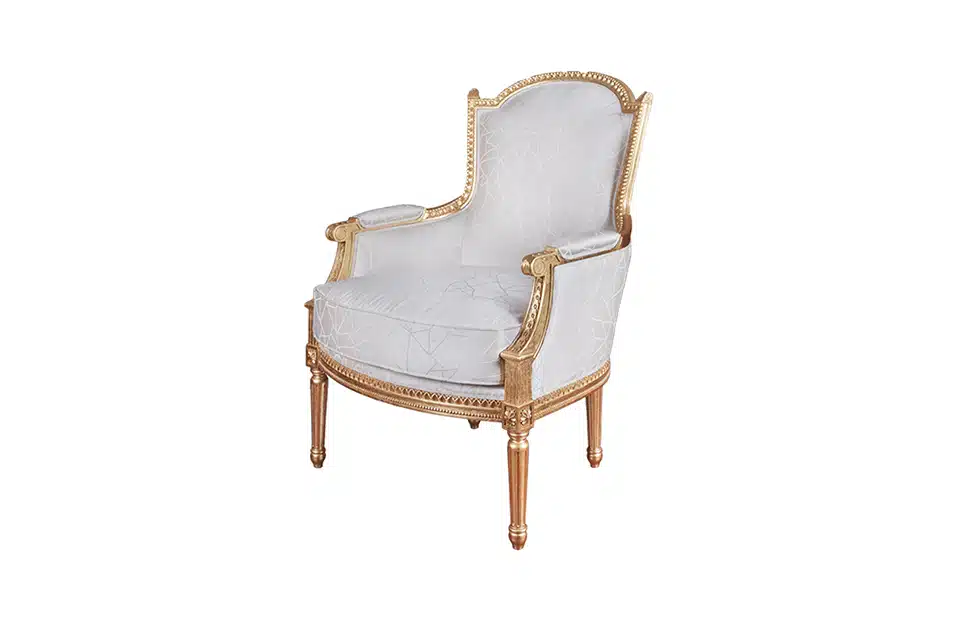 Home Decor Armchair MS2215005 Previya Chair Side View