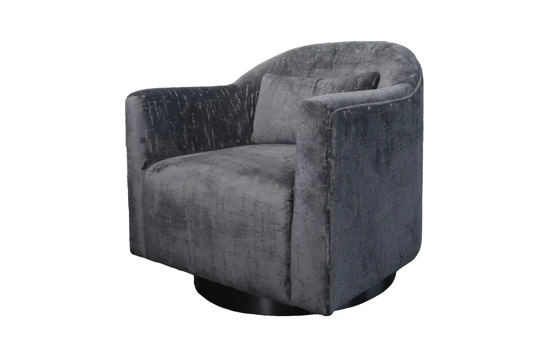 Home Decor Armchair Ortha Swivel Armchair Plain VF 1597 Side View