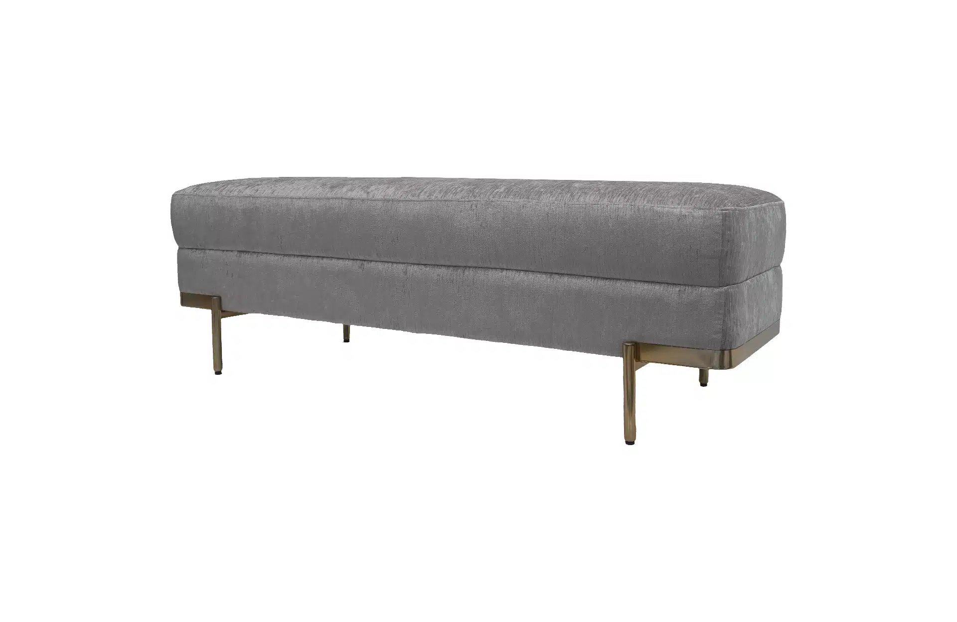 Home Decor Vico Ottoman MB Dove Side View