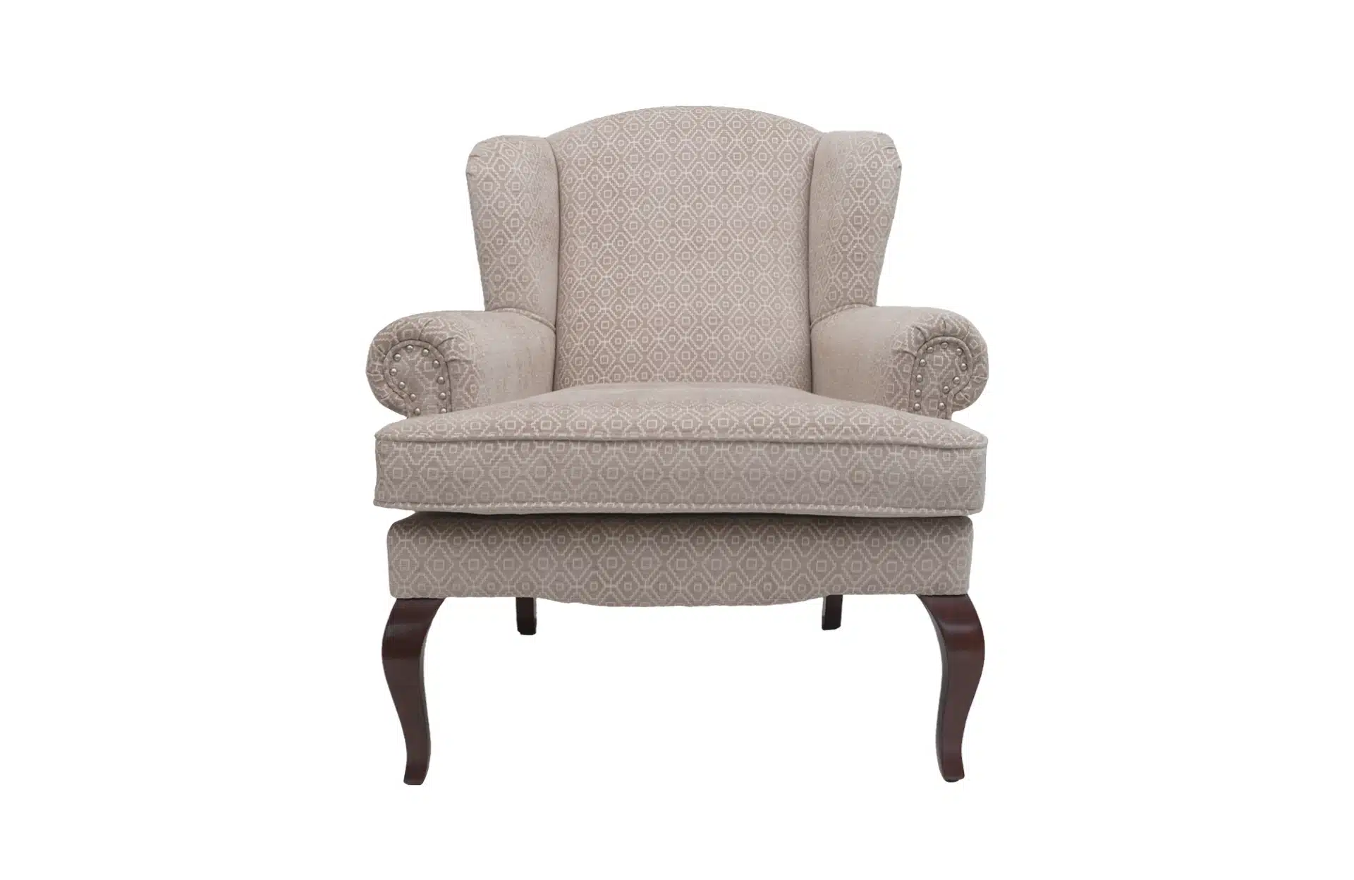 Home Decor Armchair Cordoba Single Kenza Linen Front View