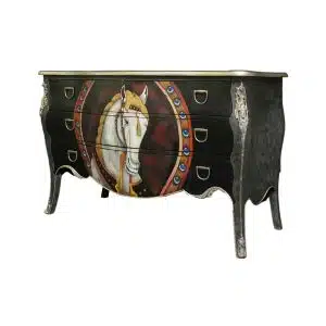 Home Decor Chest Horse 150 Side View