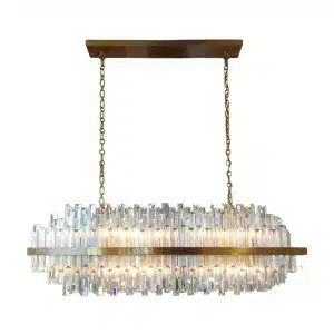 Home Decor Ceiling Lights Chandelier D3330-12BR Front View