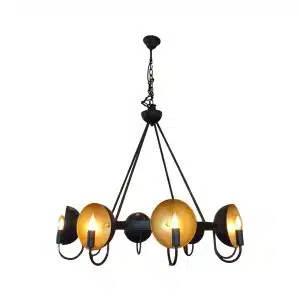 Home Decor Ceiling Lights Chandelier D5211-8YB-PSG Front View