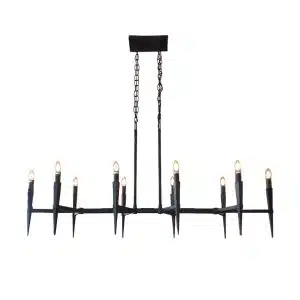 Home Decor Ceiling Lights Chandelier D7905-10YB Front View