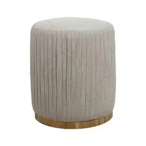 Home Decor Kora Stool BD 06 Stucco Front View