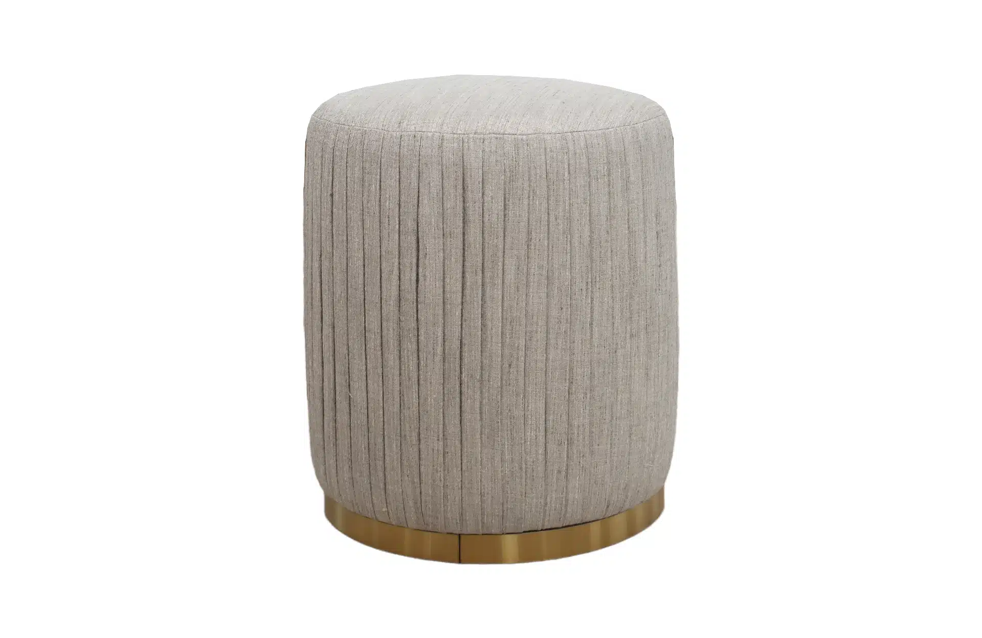 Home Decor Kora Stool BD 06 Stucco Front View