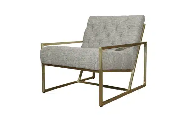 Armchair St-Denis Decature Pebble