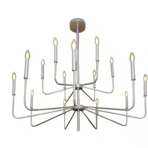 Home Decor Ceiling Lights Chandelier D3297-15PN Front View