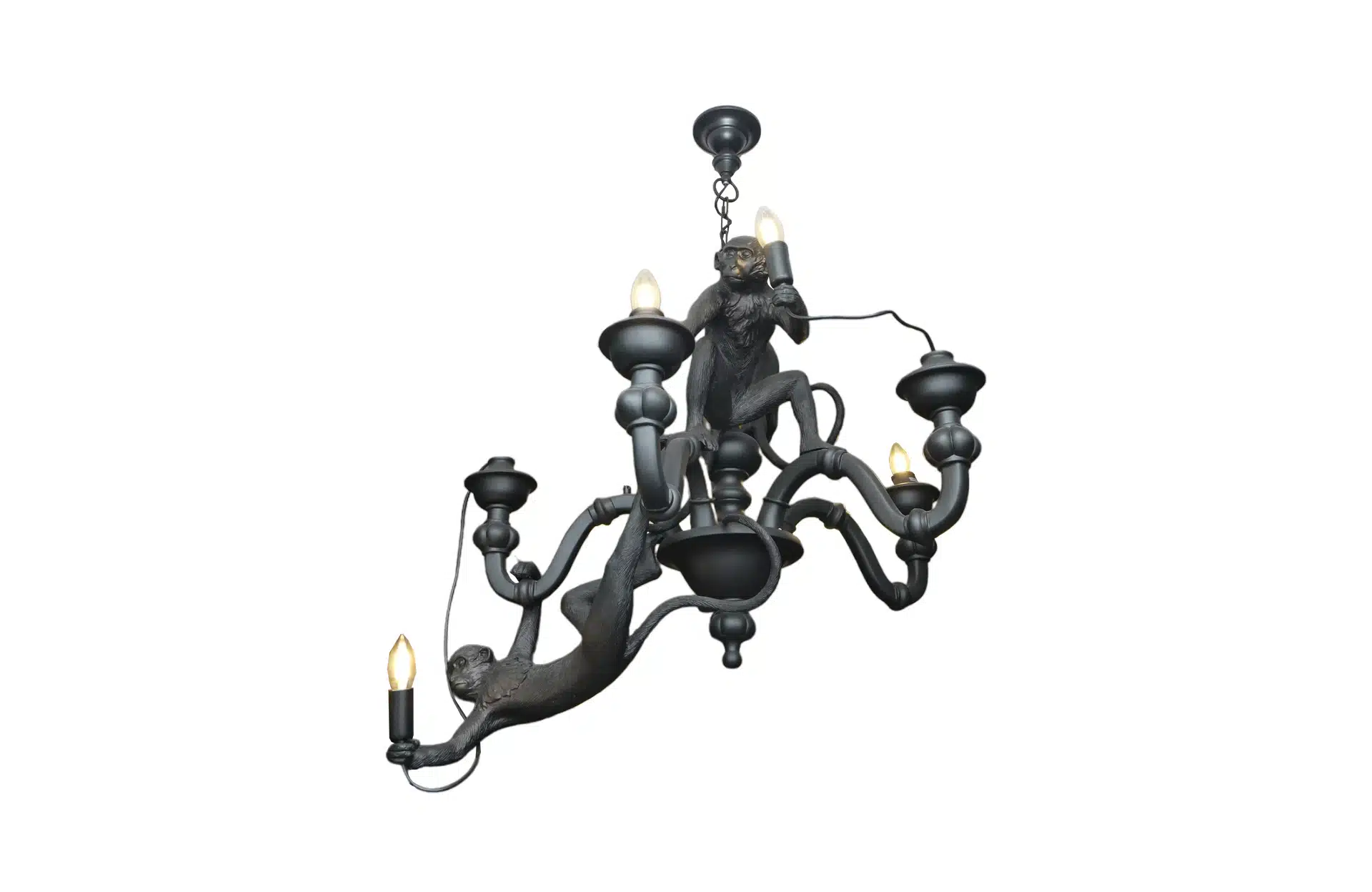 Home Decor Ceiling Lights Pendant Lamp 91339-3 Black Front View