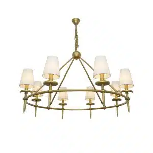 Home Decor Ceiling Lights Chandelier D5260-8G Front View