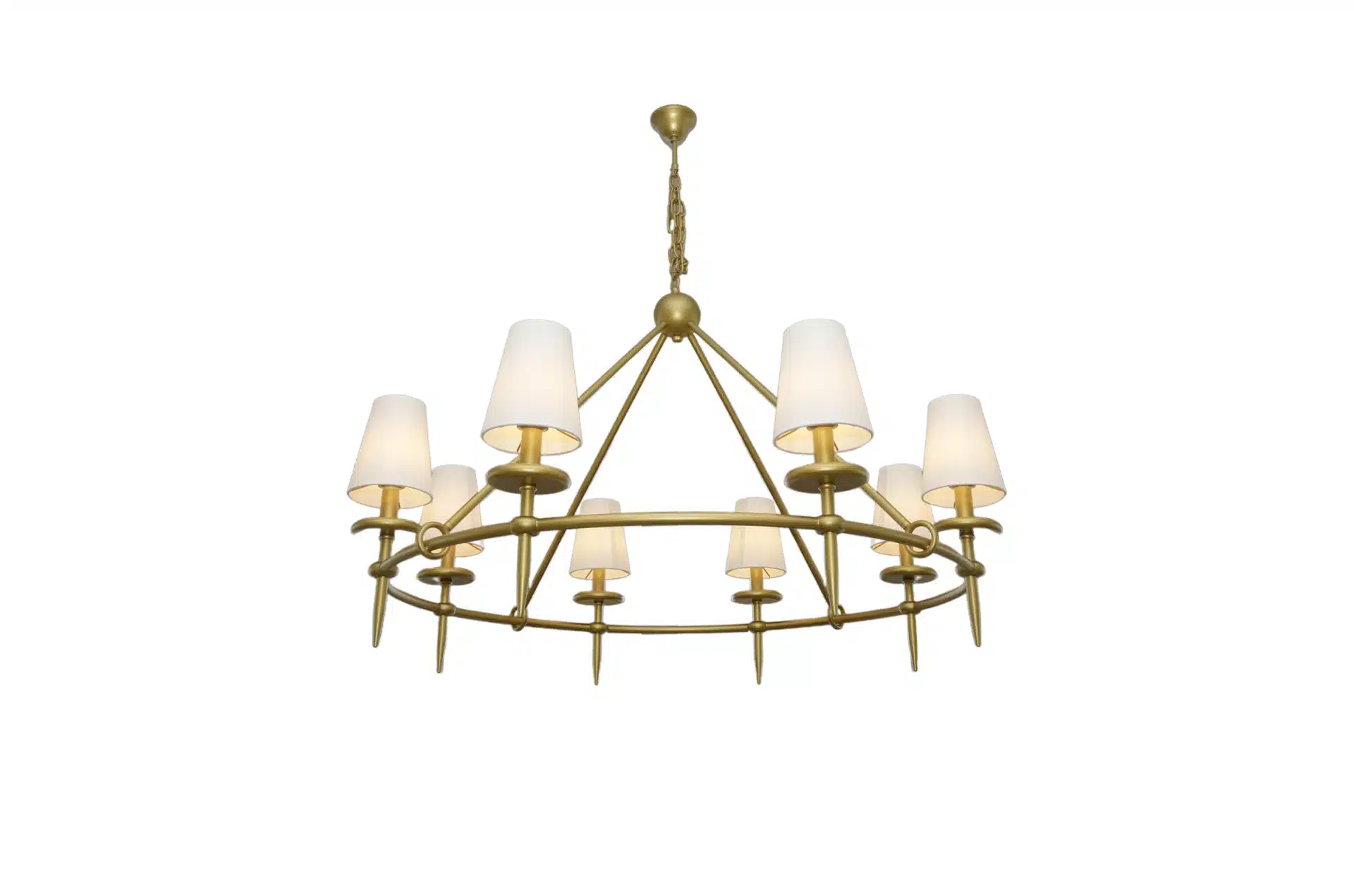 Home Decor Ceiling Lights Chandelier D5260-8G Front View