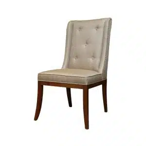 Home Decor Etta Dining Chair STL1647 Jute (Button) Side View