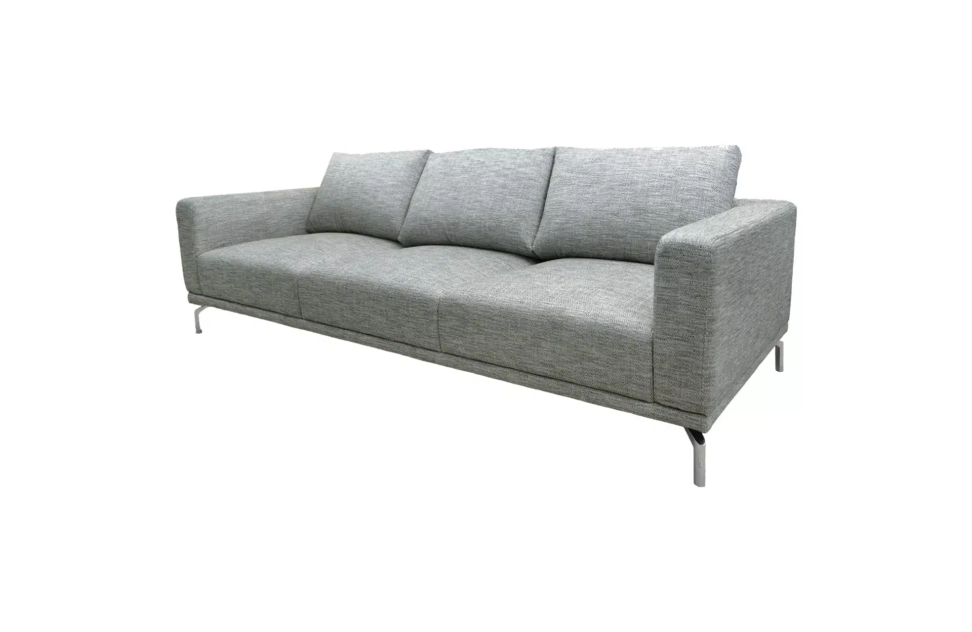 Home Decor Warren Sofa TF 601 Silver Side View