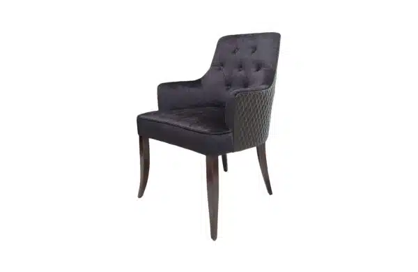 Home Decor Coda Dining Chair 20 Black Side View