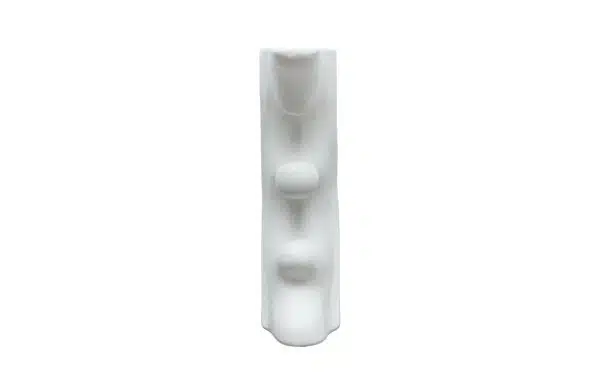 Home Decor Vase & Ceramic Jars FD-D23022A Streamline Cross Vase A Front View