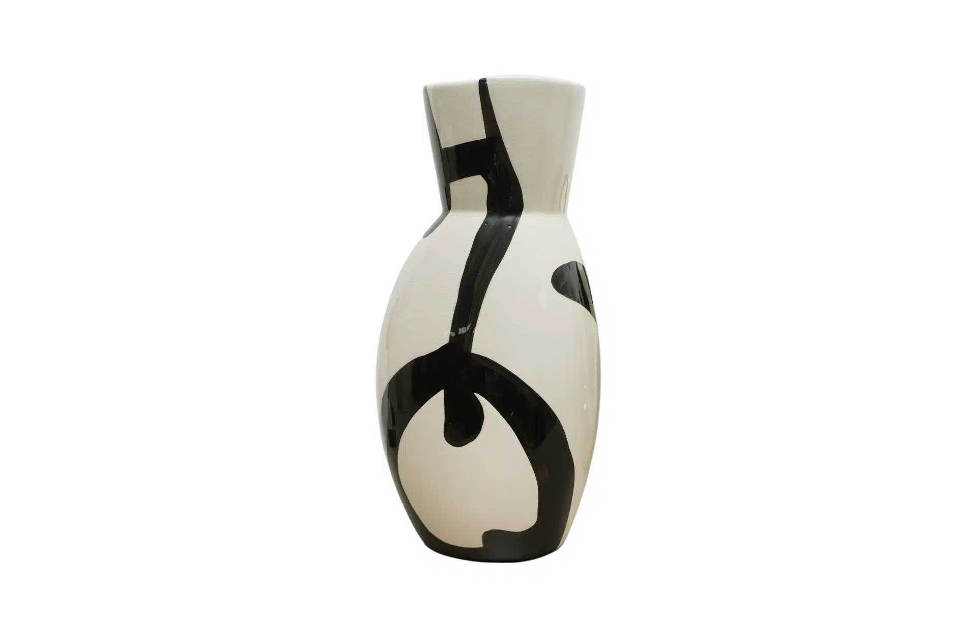 Home Decor Vase & Ceramic Jars FD-D23034A Blake Vase A Side View