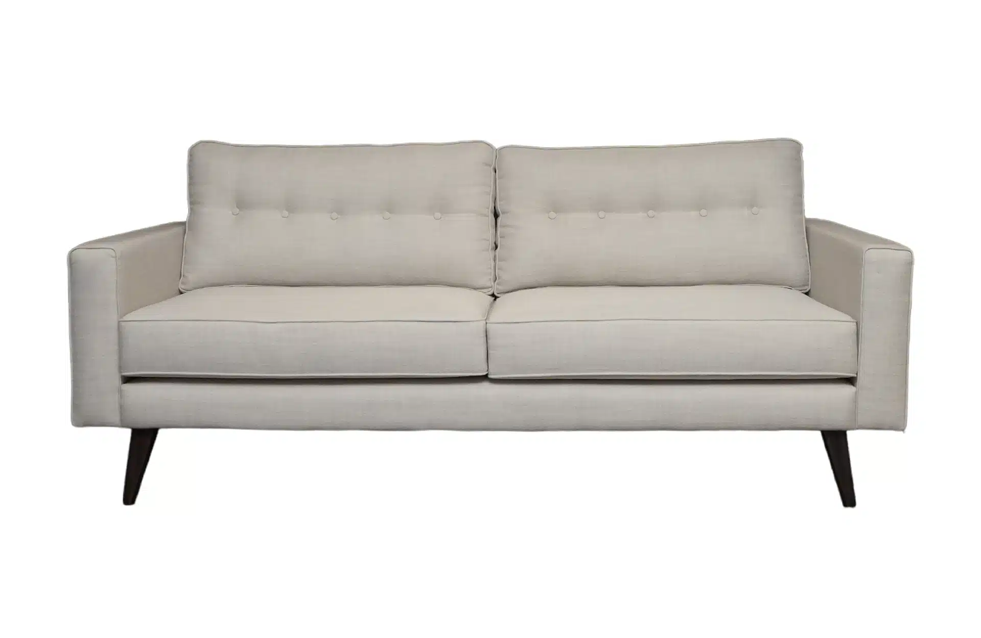 Home Decor Graham Sofa 07 Linen Front View