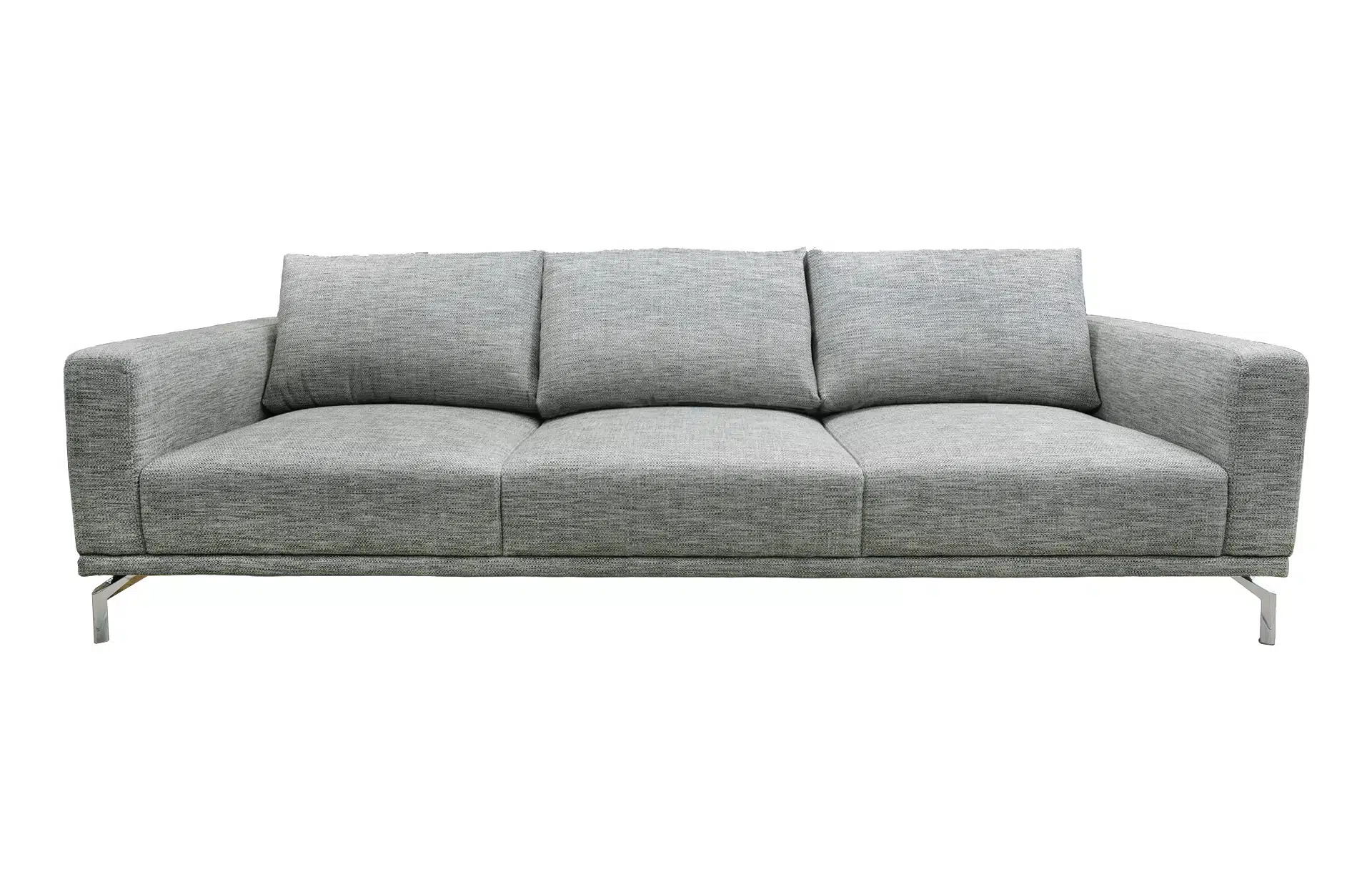 Home Decor Warren Sofa TF 601 Silver Front View