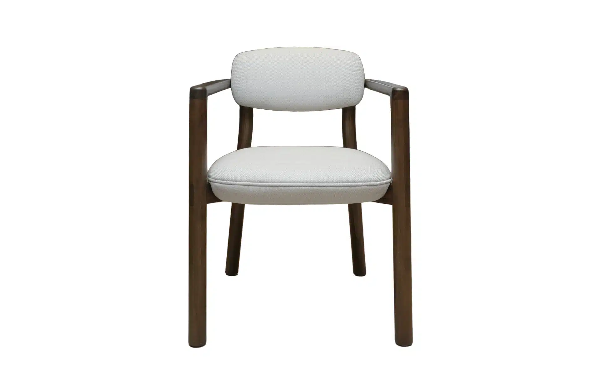 Home Decor Bubal Dining Chair with Armrest Front View