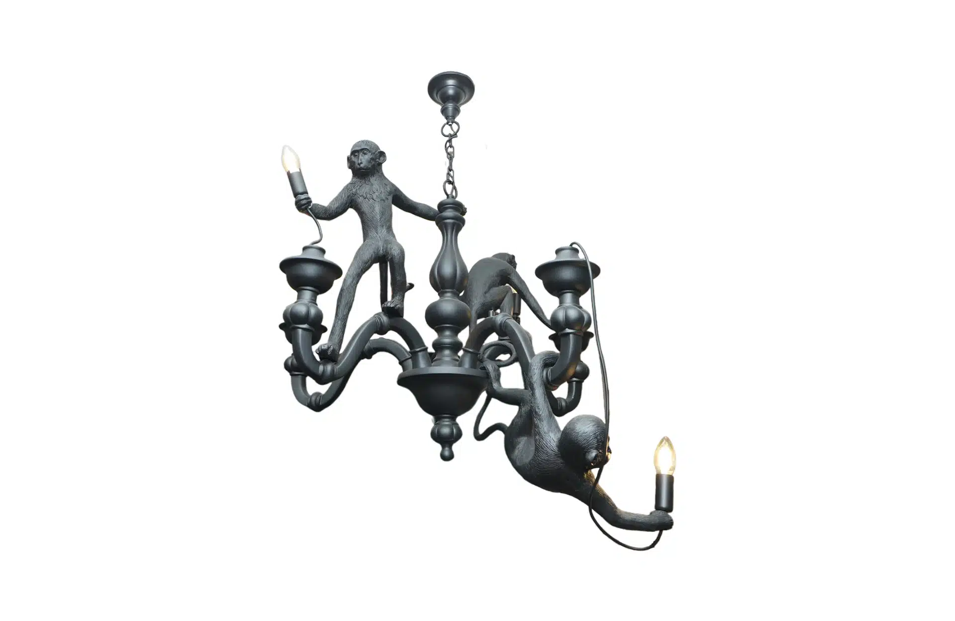 Home Decor Ceiling Lights Pendant Lamp 91339-3 Black Side View