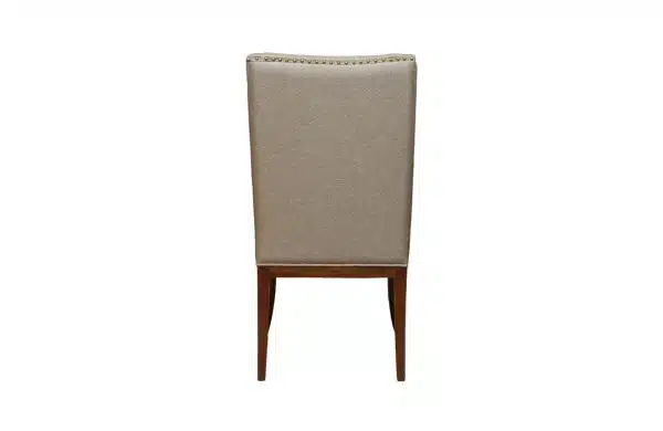 Home Decor Etta Dining Armchair STL1647 Jute (Button) Back View