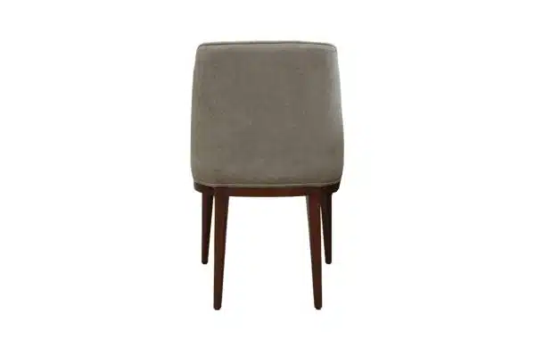 Home Decor Dining Chair Mini Erico C05 Taupe Back View