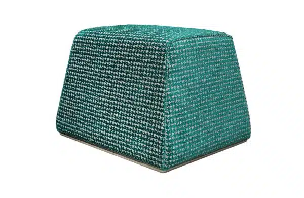 Home Decor Armchair Sigma Lounge Chair M 1360 Teal (set) Ottoman Side View
