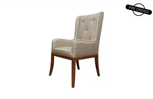 Etta Dining Armchair STL1647 Jute (Button)