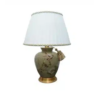 Home Decor Lamp Table Porcelain Design 41 Front View