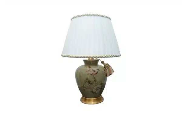 Home Decor Lamp Table Porcelain Design 41 Front View