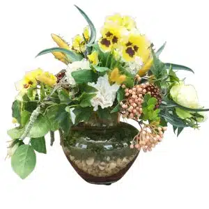 Home Decor Flower Arrangement No-F AB Arrangement New Flower 24 Front View