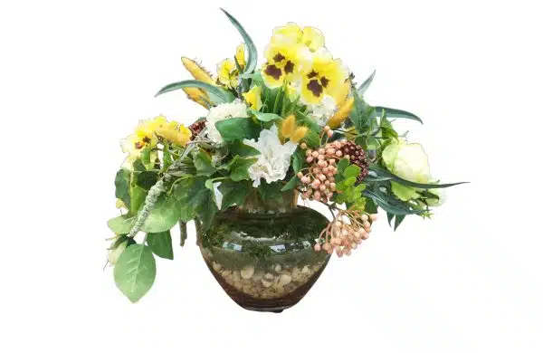 Home Decor Flower Arrangement No-F AB Arrangement New Flower 24 Front View