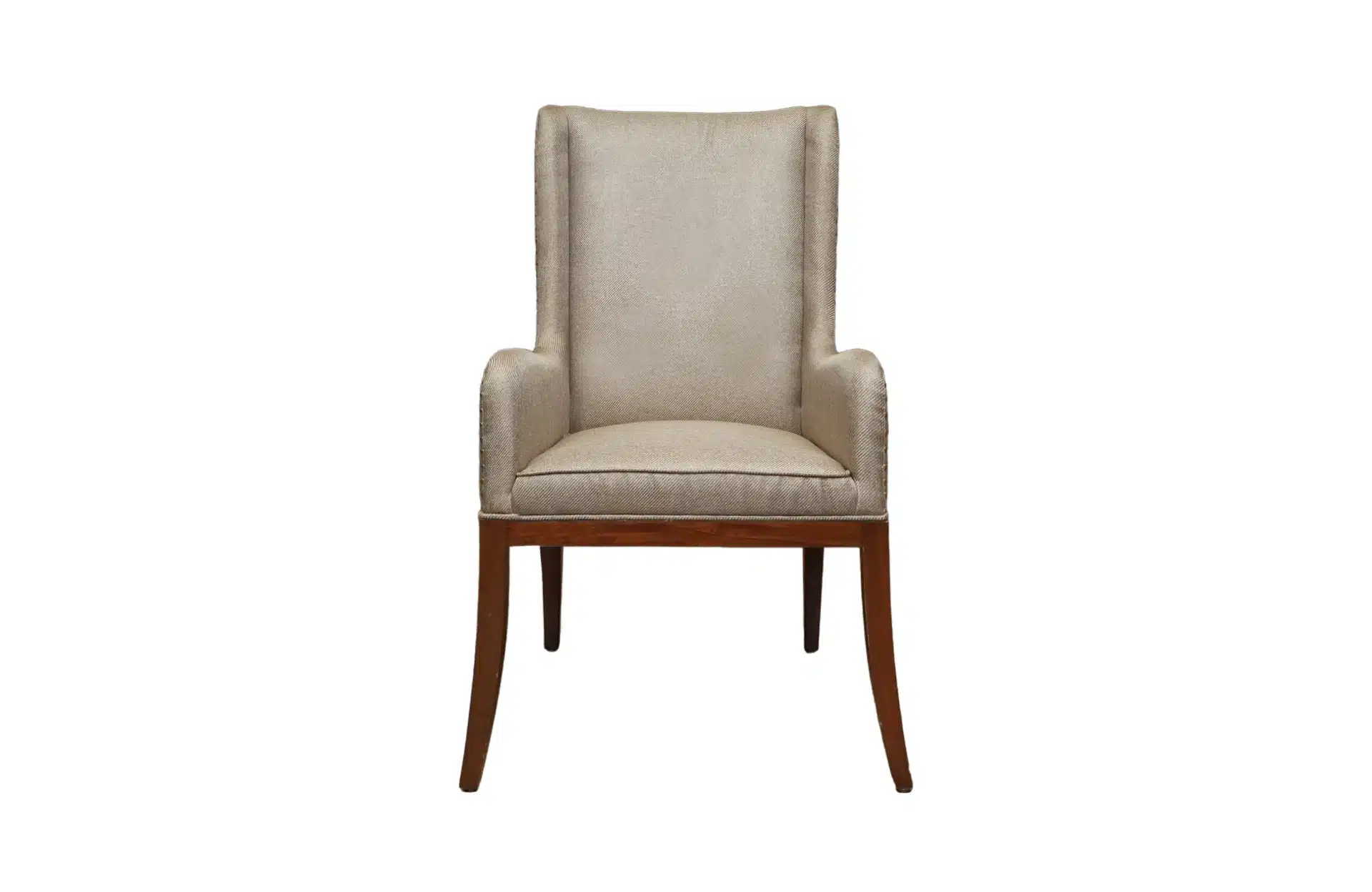 Home Decor Etta Dining Armchair STL1647 Jute Front View