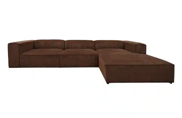 Home Decor Sectional & Corner Sofas Tori L Sofa SV Expresso Front View