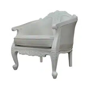 Home Decor Armchair Heritage Single Chair Side View