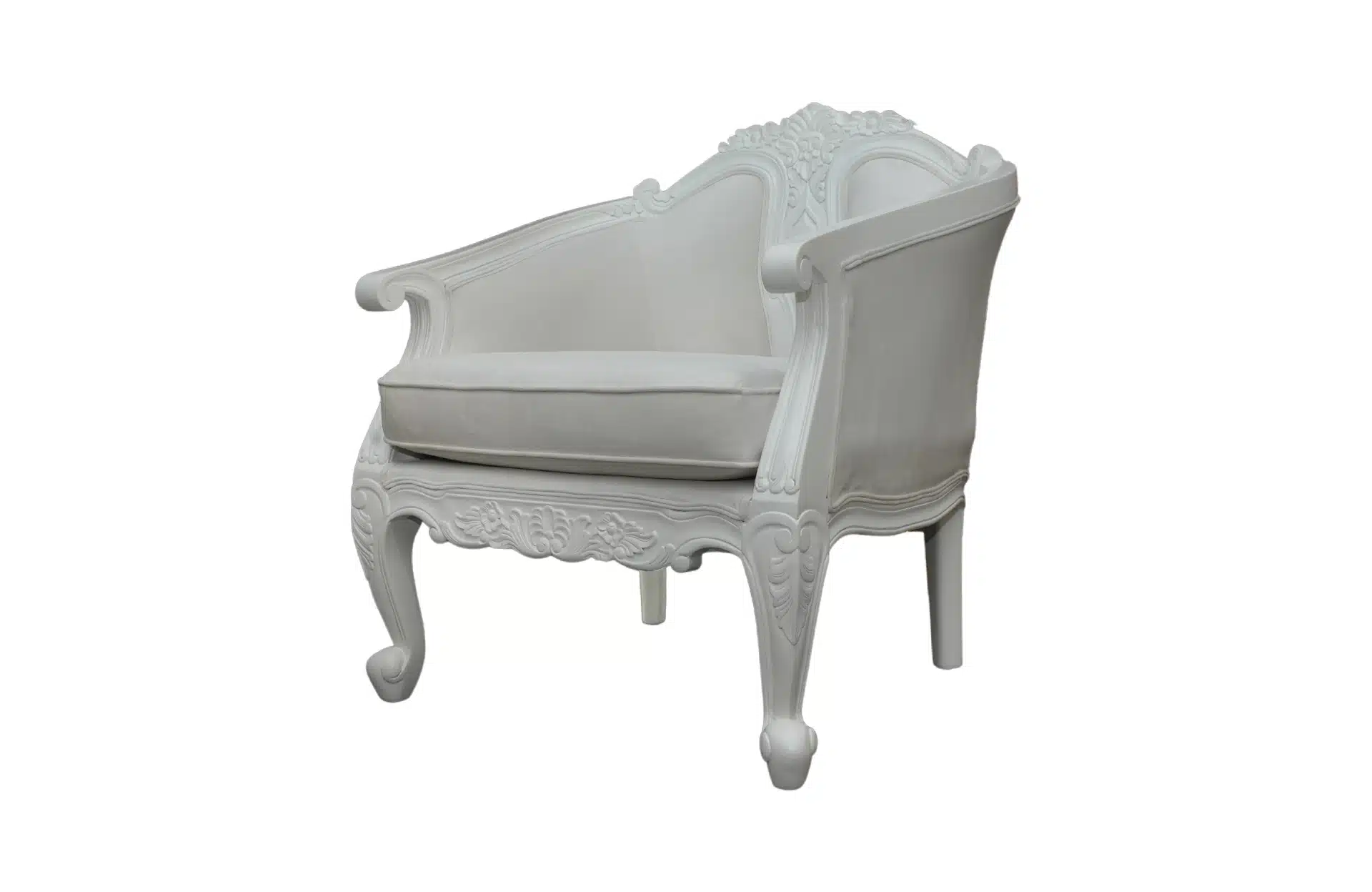 Home Decor Armchair Heritage Single Chair Side View