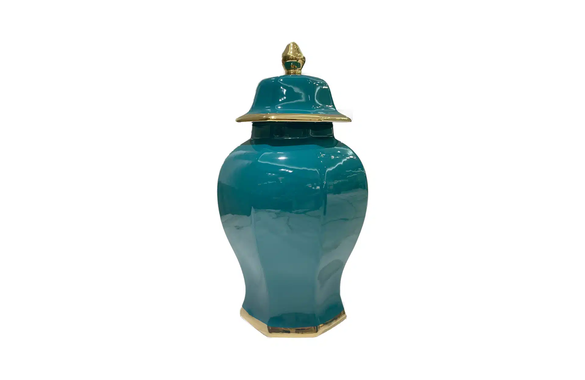 Home Decor Vase & Ceramic Jars Decorative Jar Des-39M Front View