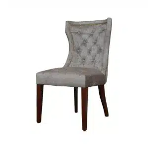 Home Decor Hestia Dining Chair Bliss Dove Side View