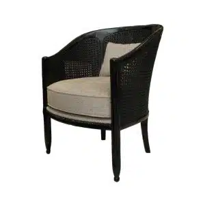 Home Decor Porto Rattan Armchair FP 11 Funghi Side View