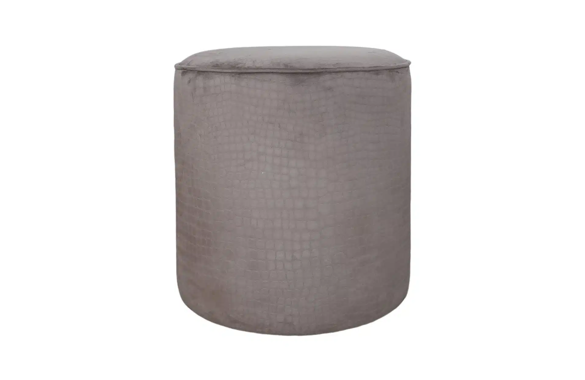 Home Decor Thunder Pouf Touch Dove Front View