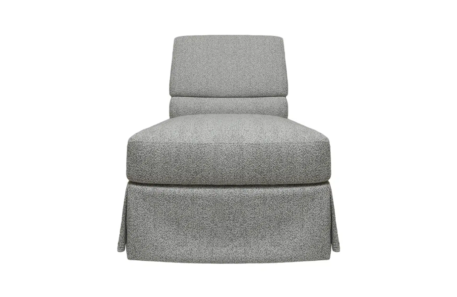 Home Decor Eliz Armchair MM Stone Front View