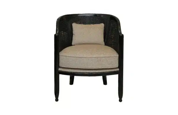 Home Decor Porto Rattan Armchair FP 11 Funghi Front View