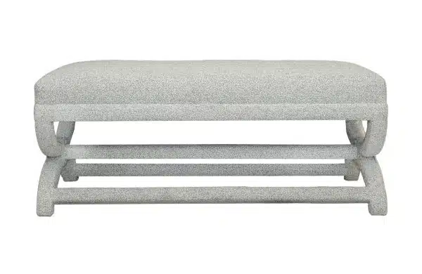 Home Decor Cris Cross Bench Front View