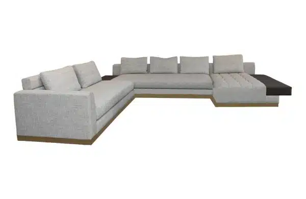 Home Decor Sectional & Corner Sofas Daniel L Sofa SA 10072-03 Front View