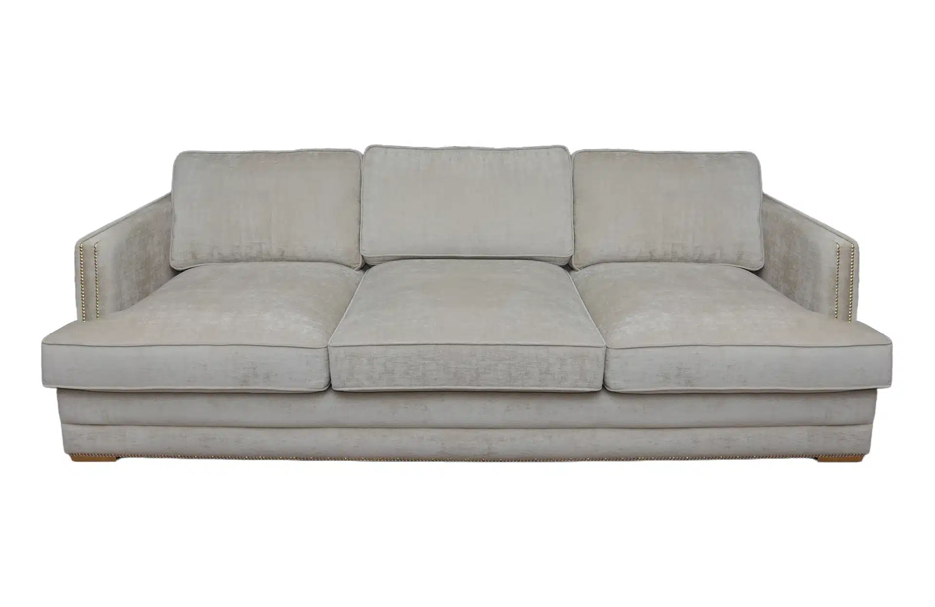 Home Decor Mink Sofa MH Beige Front View