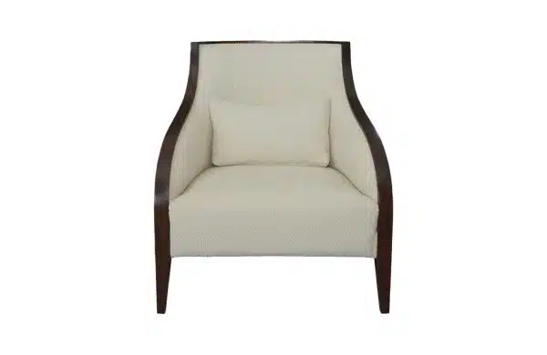 Home Decor Arm Chair Manuel MS Peachment Front View