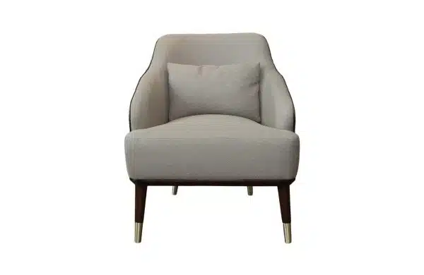 Home Decor Otto Arm Chair GR 03 Plaza Front View