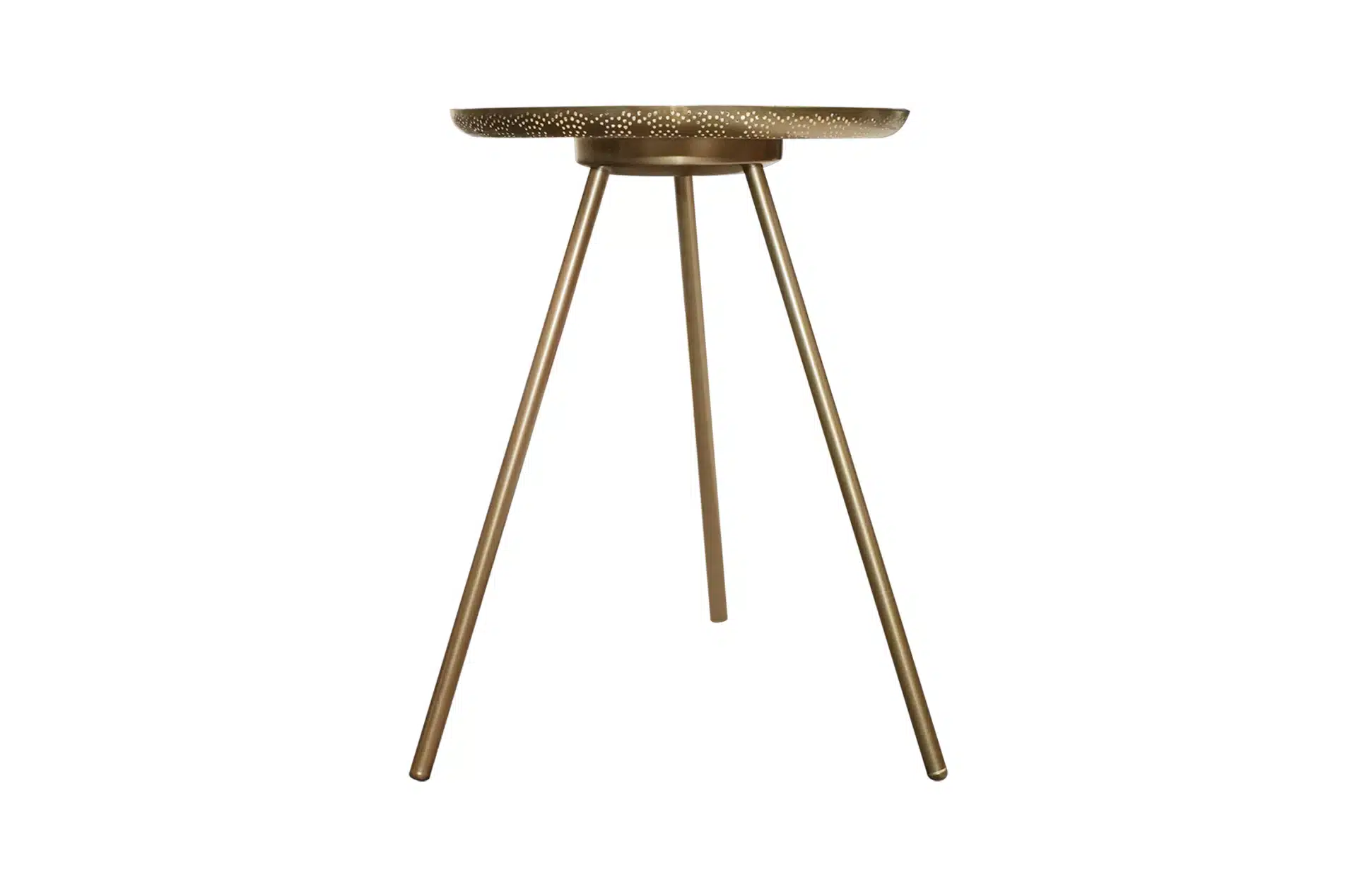 Home Decor Table Round TOP IR-6066 Side Table Front View