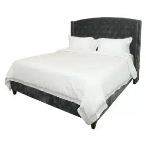 Home Decor Brome Bed Set AG 117 Graphite Side View