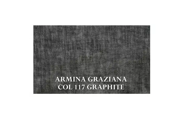 Home Decor Brome Bed Set AG 117 Graphite Fabric ARMINA GRAZIANA COL 117 GRAPHITE